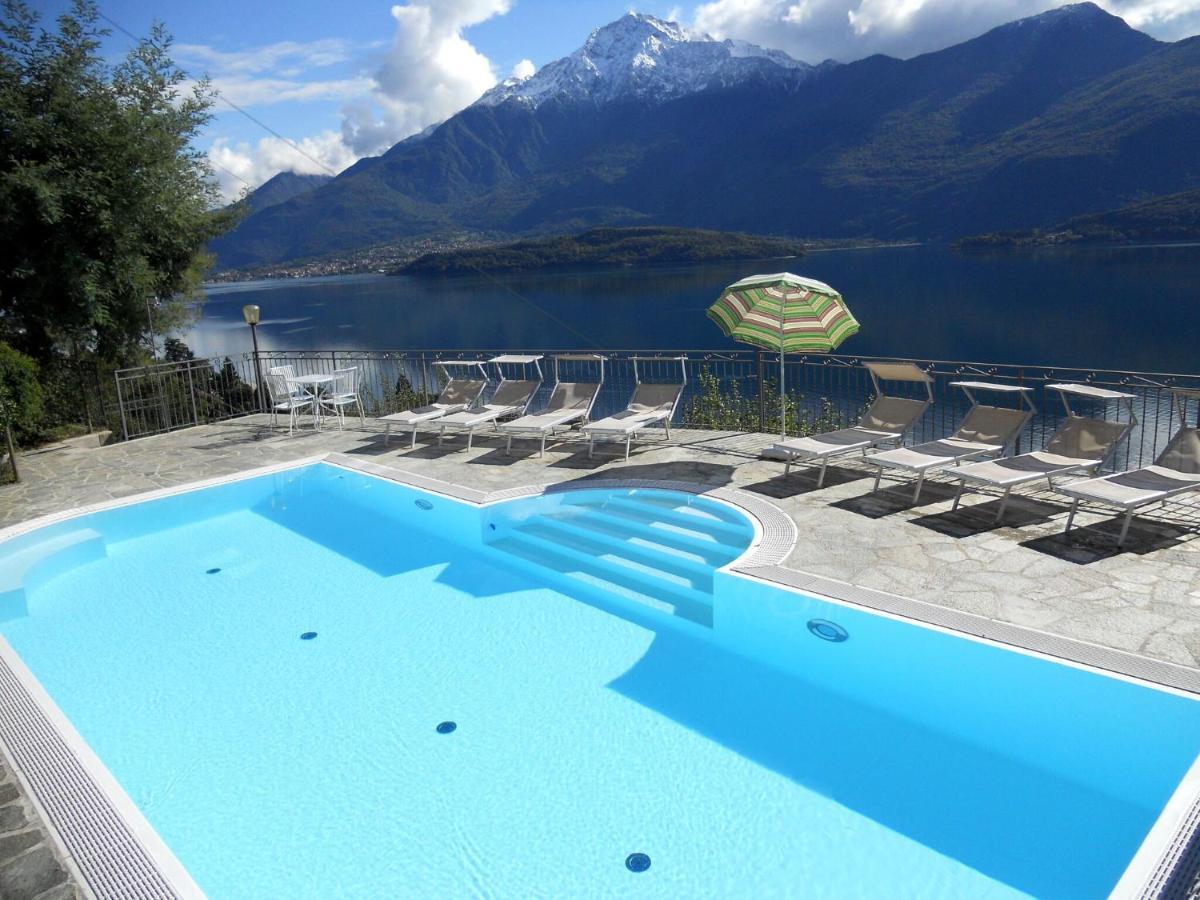 Wonderful Flat With Swimming Pool Lift And Garden Apartment Gravedona Luaran gambar
